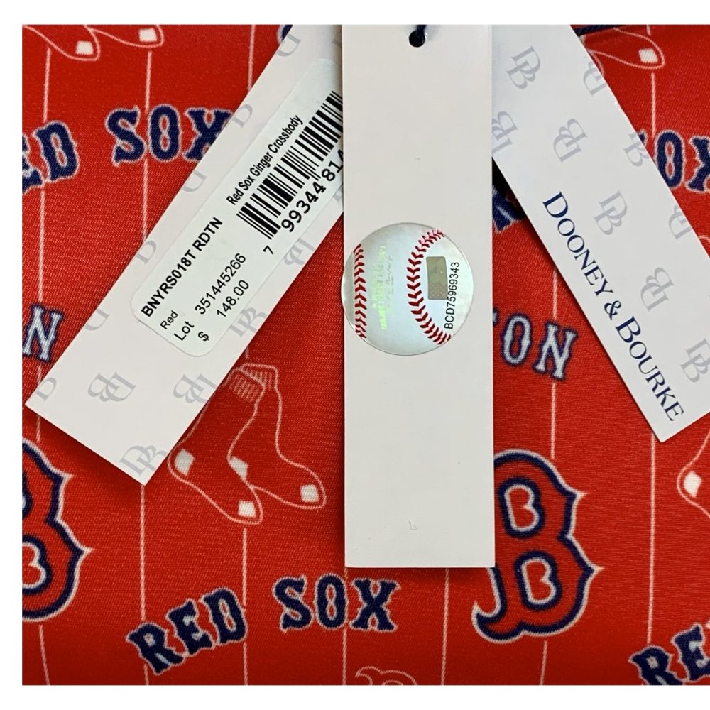 Dooney & Bourke Red Sox Ginger Crossbody NWT - Picture 3 of 4